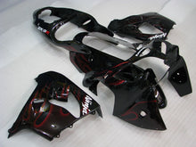 Carica l&#39;immagine nel visualizzatore di Gallery, Black Red Flame - NINJA ZX-9R 00-01 Fairing Kit