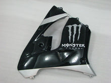 Carica l&#39;immagine nel visualizzatore di Gallery, Black and Silver Monster - NINJA ZX-9R 02-03 Fairing Kit