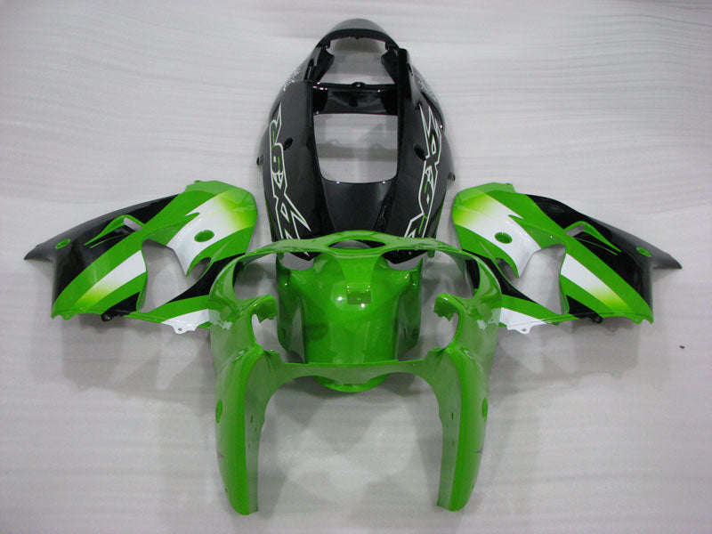 Green and Black Factory Style - NINJA ZX-9R 02-03 Fairing Kit
