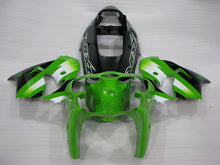 Carica l&#39;immagine nel visualizzatore di Gallery, Green and Black Factory Style - NINJA ZX-9R 02-03 Fairing Kit