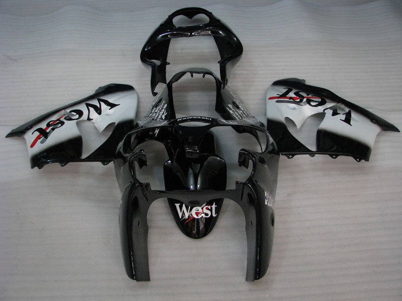 Black and White West - NINJA ZX-9R 00-01 Fairing Kit