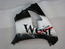 Carica l&#39;immagine nel visualizzatore di Gallery, Black and White West - NINJA ZX-9R 00-01 Fairing Kit