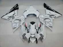 Carica l&#39;immagine nel visualizzatore di Gallery, White and Black Corona - NINJA ZX-10R 04-05 Fairing Kit