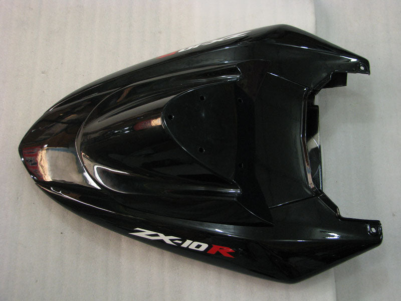 Black and Red Flame - NINJA ZX-10R 04-05 Fairing Kit