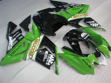 Carica l&#39;immagine nel visualizzatore di Gallery, Green and Black MAXXIS - NINJA ZX-10R 04-05 Fairing Kit