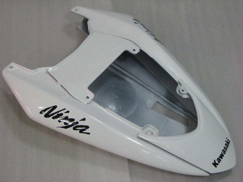White and Black Green Monster - NINJA ZX-10R 04-05 Fairing Kit