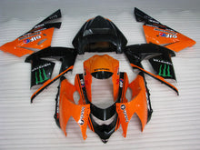 Carica l&#39;immagine nel visualizzatore di Gallery, Orange and Black Monster - NINJA ZX-10R 04-05 Fairing Kit