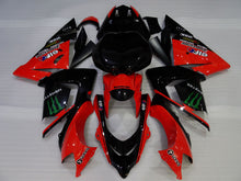 Carica l&#39;immagine nel visualizzatore di Gallery, Red and Black Monster - NINJA ZX-10R 04-05 Fairing Kit