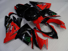 Carica l&#39;immagine nel visualizzatore di Gallery, Red and Black Monster - NINJA ZX-10R 04-05 Fairing Kit