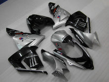 Carica l&#39;immagine nel visualizzatore di Gallery, Silver and Black Monster - NINJA ZX-10R 04-05 Fairing Kit