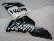 Carica l&#39;immagine nel visualizzatore di Gallery, Black and White West - NINJA ZX-10R 04-05 Fairing Kit