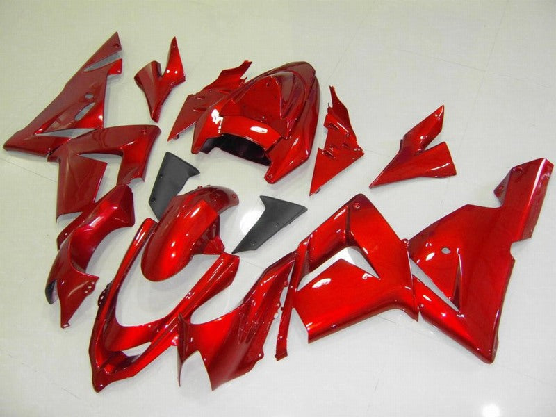 Glossy Red No decals - NINJA ZX-10R 04-05 Fairing Kit