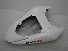 Carica l&#39;immagine nel visualizzatore di Gallery, White and Matte Black Factory Style - NINJA ZX-10R 04-05 Fairing Kit