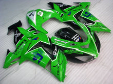 Carica l&#39;immagine nel visualizzatore di Gallery, Green and Black alpinestars - NINJA ZX-10R 06-07 Fairing Kit