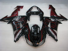 Carica l&#39;immagine nel visualizzatore di Gallery, Black and Red Corona - NINJA ZX-10R 06-07 Fairing Kit