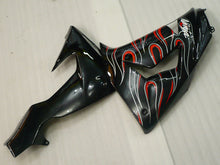 Carica l&#39;immagine nel visualizzatore di Gallery, Black and Red Flame - NINJA ZX-10R 06-07 Fairing Kit