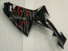 Carica l&#39;immagine nel visualizzatore di Gallery, Black and Red Flame - NINJA ZX-10R 06-07 Fairing Kit