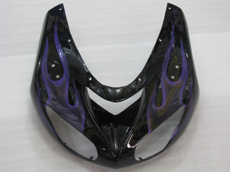 Black and Purple Flame - NINJA ZX-10R 06-07 Fairing Kit