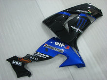Carica l&#39;immagine nel visualizzatore di Gallery, Blue and Black Monster - NINJA ZX-10R 06-07 Fairing Kit