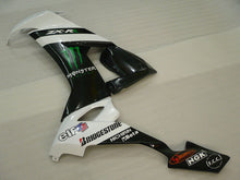 Carica l&#39;immagine nel visualizzatore di Gallery, White and Black Monster - NINJA ZX-10R 08-10 Fairing Kit