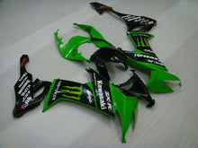 Carica l&#39;immagine nel visualizzatore di Gallery, Green Black Monster - NINJA ZX-10R 08-10 Fairing Kit
