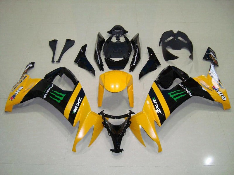 Yellow and Black Monster - NINJA ZX-10R 08-10 Fairing Kit