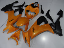 Carica l&#39;immagine nel visualizzatore di Gallery, Orange and Black Factory Style - NINJA ZX-10R 08-10 Fairing Kit