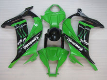 Carica l&#39;immagine nel visualizzatore di Gallery, Green and Black Monster - NINJA ZX-10R 11-15 Fairing Kit