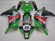 Carica l&#39;immagine nel visualizzatore di Gallery, Green and Red Black Motocard - NINJA ZX-10R 11-15 Fairing Kit