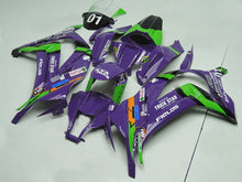 Carica l&#39;immagine nel visualizzatore di Gallery, Purple and Green TRICK STAR - NINJA ZX-10R 11-15 Fairing Kit