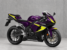 Carica immagine nel visualizzatore della galleria, Purple and Yellow Factory Style - CBR600RR 24-26 Fairing Kit