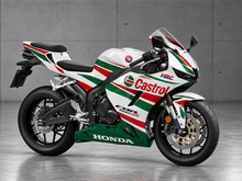 Carica immagine nel visualizzatore della galleria, Green White and Red Castrol - CBR600RR 24-26 Fairing Kit