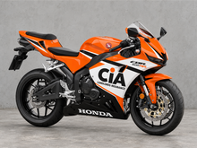 Carica immagine nel visualizzatore della galleria, Orange and White Red CiA - CBR600RR 24-26 Fairing Kit
