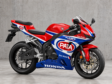 Carica immagine nel visualizzatore della galleria, Red and Blue PATA - CBR600RR 24-26 Fairing Kit