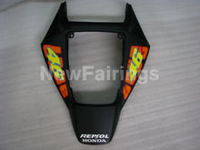 Carica l&#39;immagine nel visualizzatore di Gallery, Matte Black and Orange Rossi- CBR1000RR 04-05 Fairing Kit -