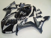 Carica l&#39;immagine nel visualizzatore di Gallery, Matte Black Black white stickers Factory Style - YZF-R1