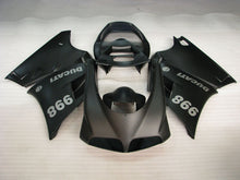 Carica l&#39;immagine nel visualizzatore di Gallery, Matte Black Factory Style - Ducati 998 96-02 Fairing Kit