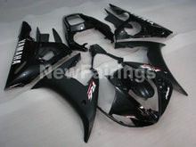 Carica l&#39;immagine nel visualizzatore di Gallery, Matte Black and Gloss Black with White Decals Factory Style - YZF-R6 03-04 Fairing Kit Vehicles &amp; Parts &gt; Vehicle Parts