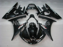 Carica l&#39;immagine nel visualizzatore di Gallery, Matte Black and Gloss Black with White Decals Factory Style - YZF-R6 03-04 Fairing Kit Vehicles &amp; Parts &gt; Vehicle Parts