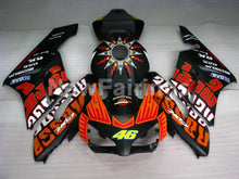 Carica l&#39;immagine nel visualizzatore di Gallery, Matte Black and Orange Rossi- CBR1000RR 04-05 Fairing Kit -