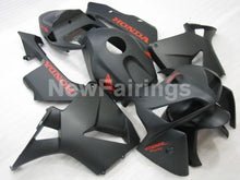 Carica l&#39;immagine nel visualizzatore di Gallery, Matte Black with red decals Factory Style - CBR600RR 05-06