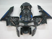 Carica l&#39;immagine nel visualizzatore di Gallery, Matte Black with blue decals Factory Style - CBR600RR 03-04