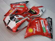 Carica l&#39;immagine nel visualizzatore di Gallery, Number 1 Red and White Shell - Ducati 748/916/996/998 96-02