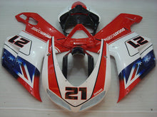 Carica l&#39;immagine nel visualizzatore di Gallery, Number 21 Red and White Black Star - Ducati 848/1098/1198