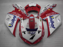 Carica l&#39;immagine nel visualizzatore di Gallery, Number 7 Red and White Batterie - Ducati 1098 07-11 Fairing