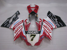 Carica l&#39;immagine nel visualizzatore di Gallery, Number 7 Red and White Black TIM - Ducati 1199 Panigale