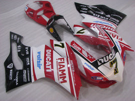 Number 7 Red and White Black TIM - Ducati 1199 Panigale
