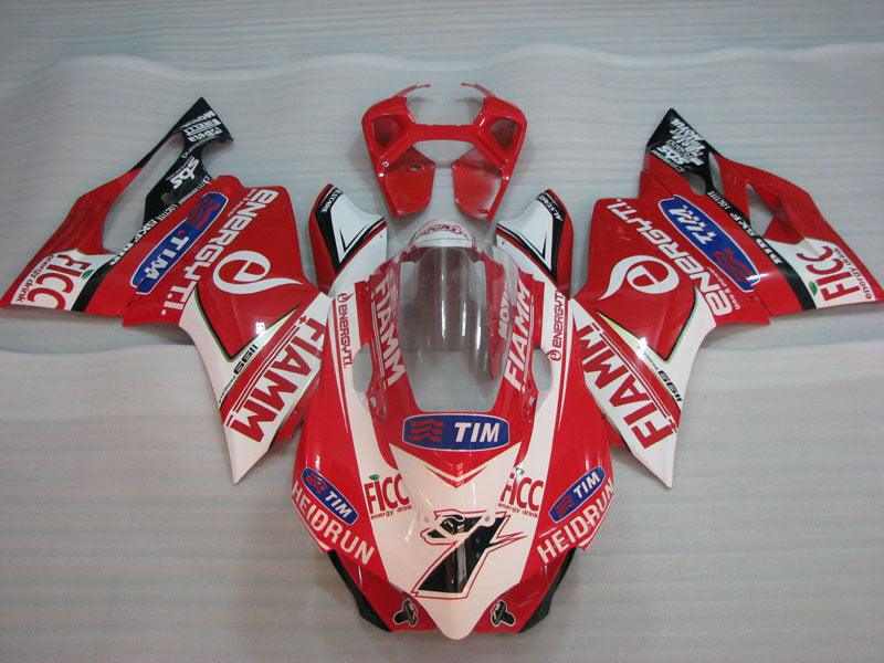 Number 7 Red and White TIM - Ducati 1199 Panigale 12-14