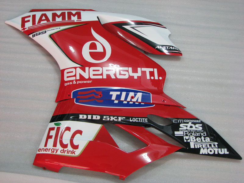 Number 7 Red and White TIM - Ducati 1199 Panigale 12-14