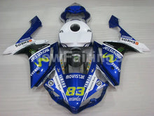 Carica l&#39;immagine nel visualizzatore di Gallery, Number 83 Blue Black White Movistar - YZF-R1 07-08 Fairing